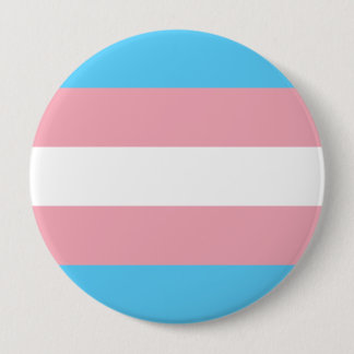 Bóton Redondo 10.16cm transgender flag trans lgbt lgbtq gay lésbian homo
