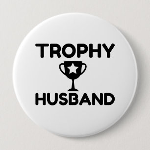 Bóton Redondo 10.16cm Trophy Husband