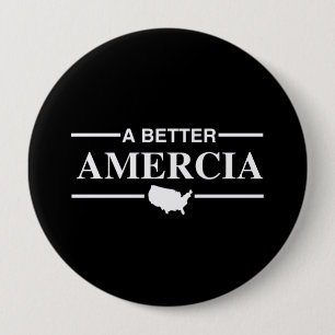 Bóton Redondo 10.16cm Um logotipo melhor de Amercia - .png