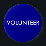 BÓTON REDONDO 10.16CM VOLUNTÁRIO<br><div class="desc">Ajude a determinar quem são os seus voluntários com este botão. Você pode mudar as cores. Este é o excelente para eventos,  conferências,  shows e muito mais.</div>