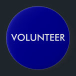 BÓTON REDONDO 10.16CM VOLUNTÁRIO<br><div class="desc">Ajude a determinar quem são os seus voluntários com este botão. Você pode mudar as cores. Este é o excelente para eventos,  conferências,  shows e muito mais.</div>