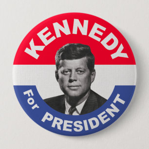 Bóton Redondo 10.16cm Voto para o botão da eleição de Kennedy