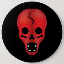 Abstrato Red Skull