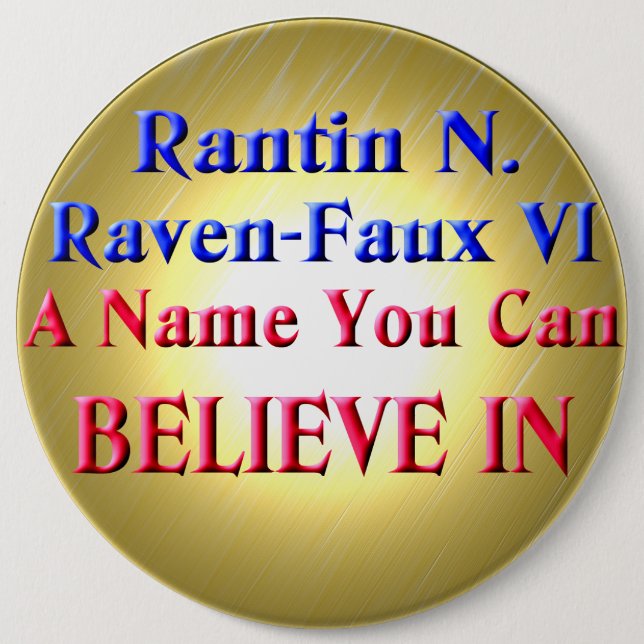 BÓTON REDONDO 15.24CM ACREDITE! (Frente)