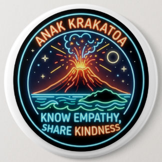 Bóton Redondo 15.24cm Anak Krakatoa, Indonésia - Conheça Empatia