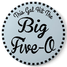 Aniversário das pessoas de 50 anos - estilo do