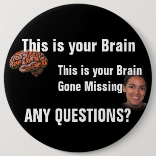 Bóton Redondo 15.24cm Anti Alexandria Ocasio-Cortez