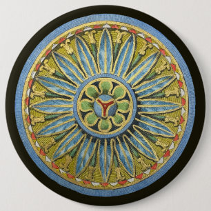 Bóton Redondo 15.24cm Arquitetura Antiquada N. º 2