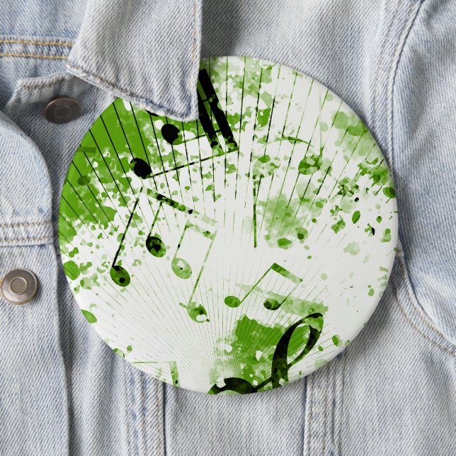 Bóton Redondo 15.24cm Atmosfera Musical 7 (In Situ)