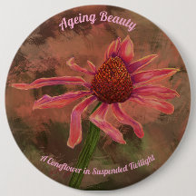 Beleza Envelhecida, Uma Coneflower em Crepúsculo S