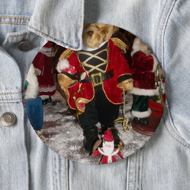 Bóton Redondo 15.24cm Belo quadro de cartas de presentes de Natal.JPG (In Situ)