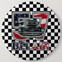 Botão 1957 do Bel Air de Chevy