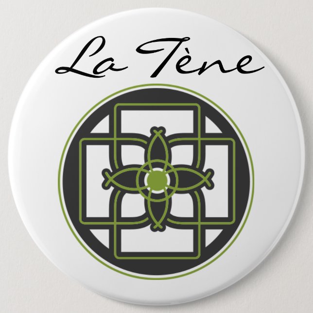 Bóton Redondo 15.24cm Botão 3 (Frente)