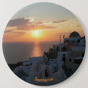 Bóton Redondo 15.24cm Botão Arredondado Santorini