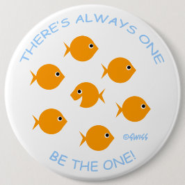 Bóton Redondo 15.24cm Botão de Motivação do Professor 6 Inch Diâmetro