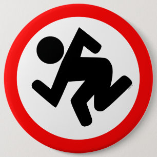 Bóton Redondo 15.24cm Botão de Ska