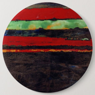 Bóton Redondo 15.24cm Botão 'Luta contra o fogo' Abstrato