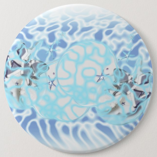 Bóton Redondo 15.24cm Botão Vento (Frente)