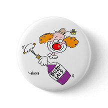 Botões de Favor do Provando de Vinho Engraçado