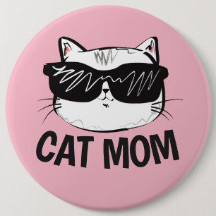 Bóton Redondo 15.24cm Botões MOM CAT