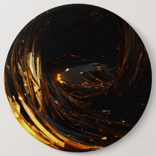 Bóton Redondo 15.24cm Botões na moda e Elegante Crystal Brown"