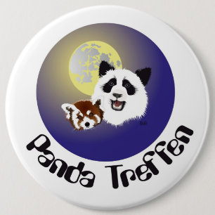 Bóton Redondo 15.24cm Botões Panda Treffen