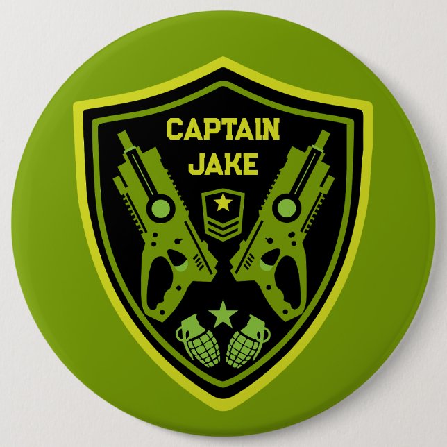 Bóton Redondo 15.24cm Boys Toy Dart Gun Batalha (Frente)