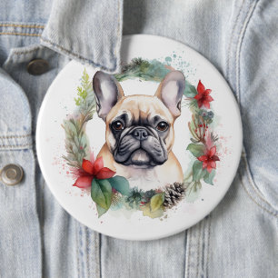 Bóton Redondo 15.24cm Buldogue Francês Fúria Festiva Fúria Fúria Fúria F