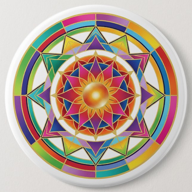 Bóton Redondo 15.24cm Button (Frente)