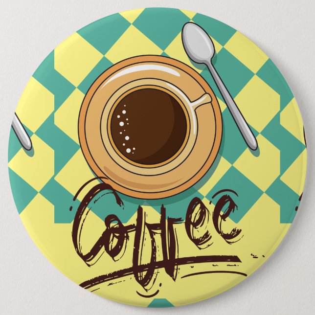 Bóton Redondo 15.24cm café (Frente)
