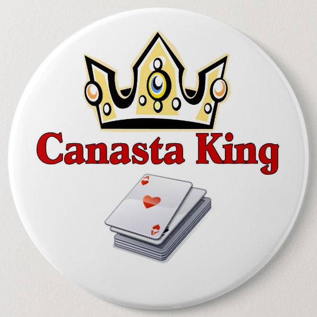 Bóton Redondo 15.24cm Canasta King (Frente)