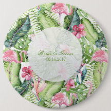 Casamento Tropical de Praia Aloha Flamingo