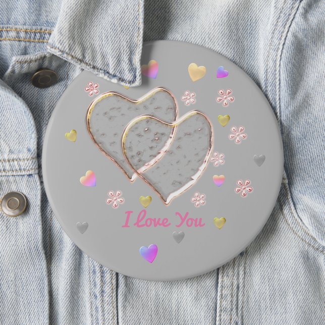 Bóton Redondo 15.24cm Casamento vintage (In Situ)