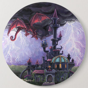 Bóton Redondo 15.24cm Castelo Dragon