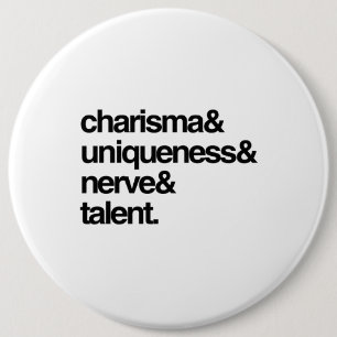 Bóton Redondo 15.24cm Charisma Uniquity Nerve e Talent