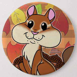 Bóton Redondo 15.24cm Chipmunk Cheeky -
