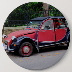Bóton Redondo 15.24cm Citroen 2 CV Charleston