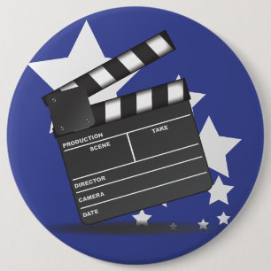 Bóton Redondo 15.24cm Clapperboard