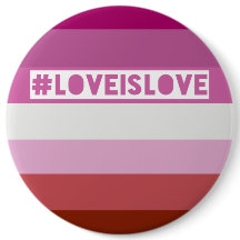 crachá da hashtag #LoveIsLove