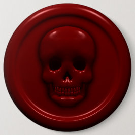 Bóton Redondo 15.24cm Crânio do sangue