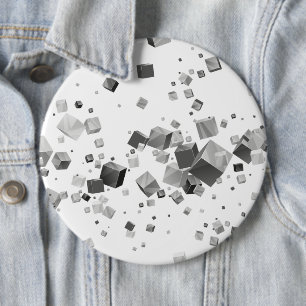 Bóton Redondo 15.24cm Cubos Coloridos 3