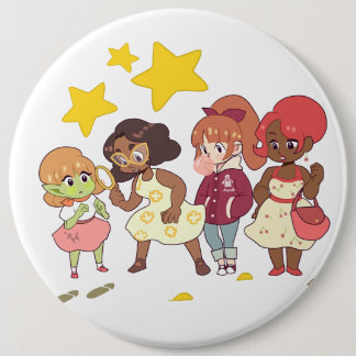 Bóton Redondo 15.24cm Deixe-nos resolver o mistério