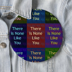 Bóton Redondo 15.24cm Design feminina maravilhosa, sem igual a você