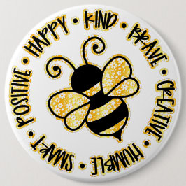 Bóton Redondo 15.24cm Design seu próprio botão de reviravolta