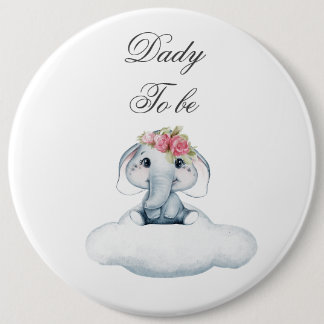 Bóton Redondo 15.24cm Dreamy Days com Rosie, o Elefante.