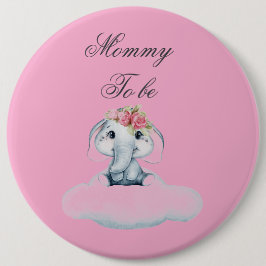 Bóton Redondo 15.24cm Dreamy Days com Rosie, o Elefante.