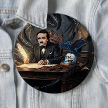 Edgar A. Poe Compondo O Corvo Em Sonhos Góticos