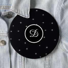 Bóton Redondo 15.24cm Estrelas retrô de tendência inicial personalizadas