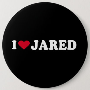 BÓTON REDONDO 15.24CM EU AMO JARED