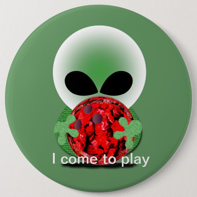 Bóton Redondo 15.24cm Fã da boliche (Frente)